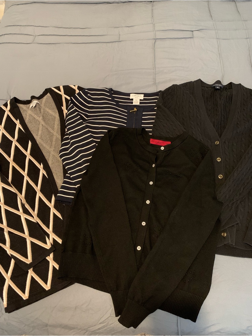 Mixed Cardigan Bundle - Black, Navy, Cream